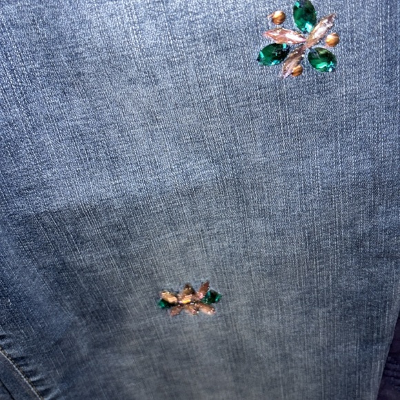 Chico’s So Slimming Girlfriend Slim Leg Ankle Sz 12P Cotton, Spandex Blend $98 - Picture 15 of 16